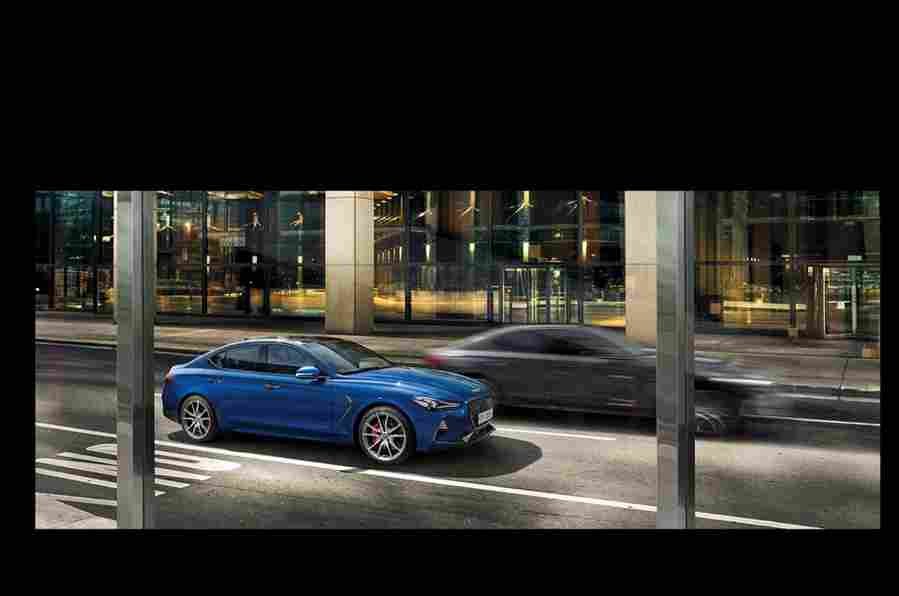 genesis g70 2021 7128 57 Car A4 Photo Print