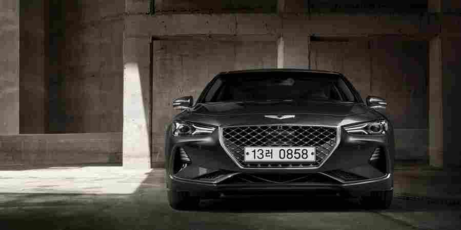 genesis g70 2021 7128 60 Car A4 Photo Print