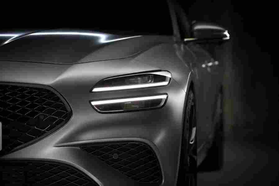 genesis g70 shooting brake 2021 7110 12 Car A4 Photo Print