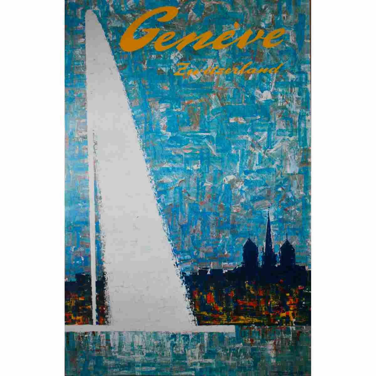 geneve fernando correta 1968 2 Advert A4 Photo Print