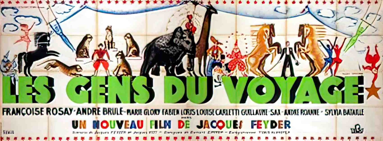 gens du voyage les 2P Advert A4 Photo Print