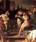 gentileschi Bathsheba Art A4 Photo Print