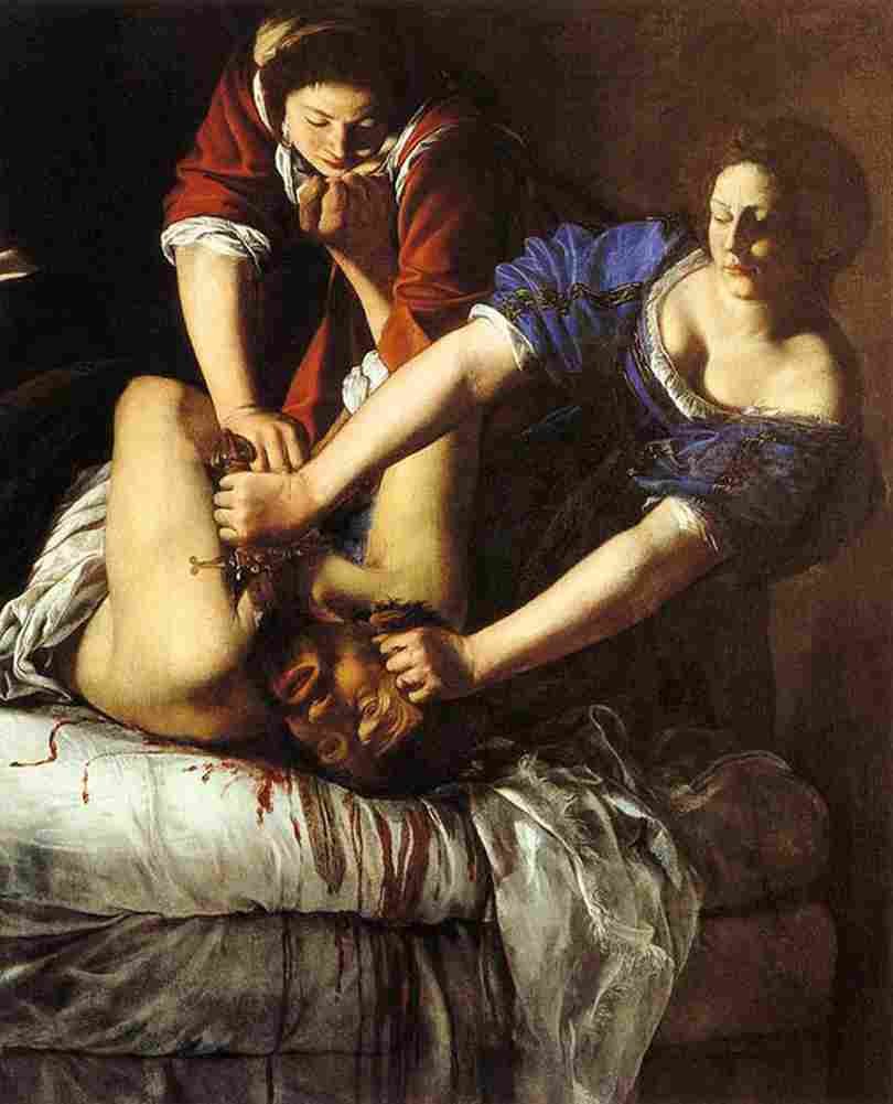 gentileschi Judith Beheading Holofernes II Art A4 Photo Print