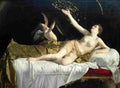 gentileschi orazio danae Art A4 Photo Print