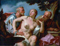 gentileschi orazio susanna suprised by the elders Art A4 Photo Print