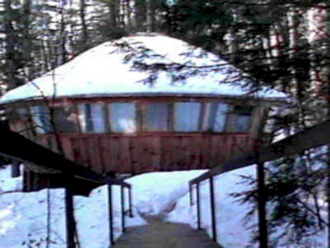 geodesic dome house1980s 1990s A4 Photo Print