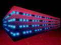 geometric cube led1980s 1990s A4 Photo Print