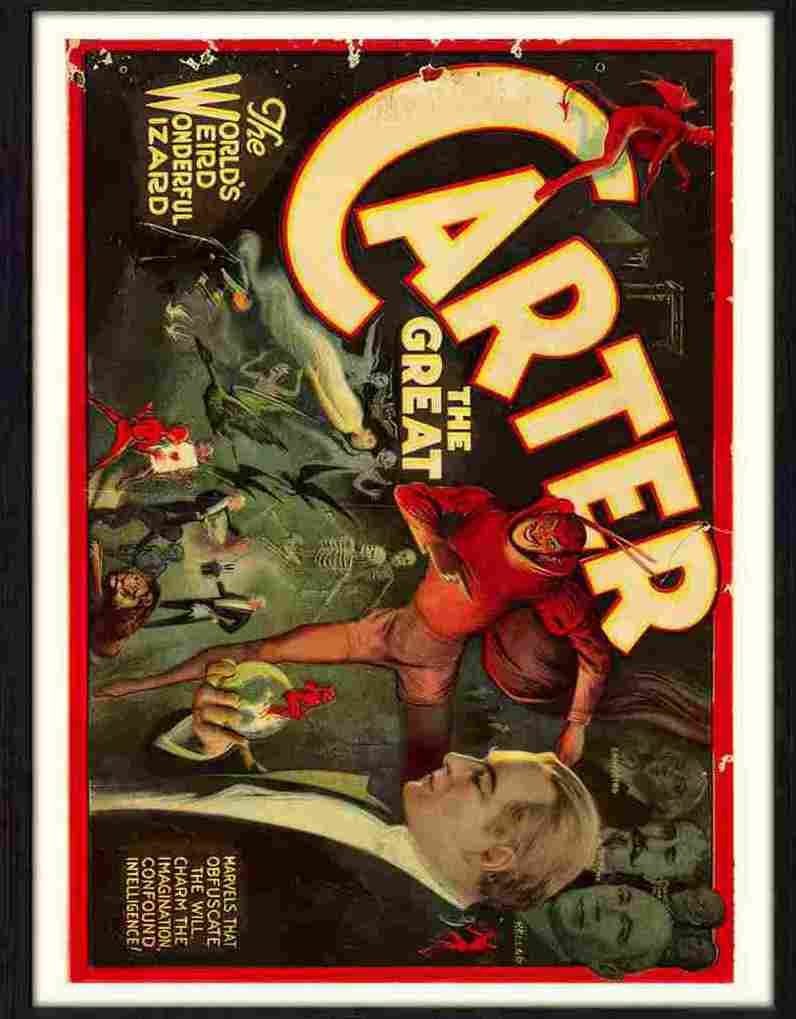 george carter magic poster Advert A4 Photo Print