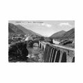 georgia mtskheta bridge to station granberg 54 Vintage A4 Photo Print