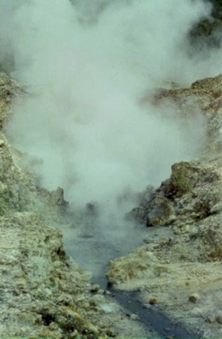 geothermal vent yellowstone1980s 1990s A4 Photo Print
