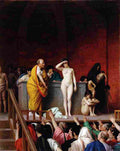 ger Slave Market in Rome Art A4 Photo Print