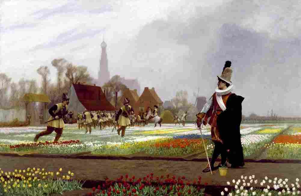 ger The Tulip Folly Art A4 Photo Print