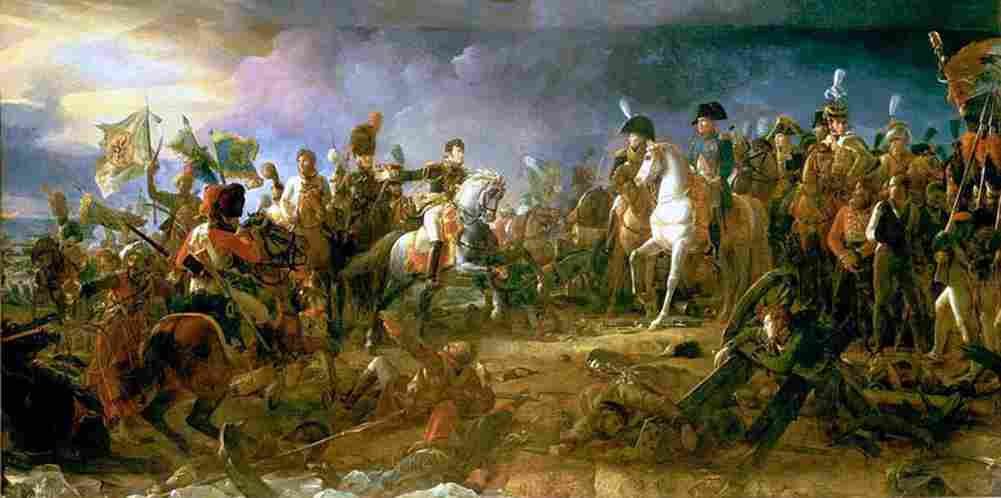 gerard Battle of Austerlitz Art A4 Photo Print