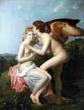 gerard Cupid and Psyche Art A4 Photo Print