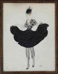 gerda wegener a graceful woman in lingerie Art A4 Photo Print