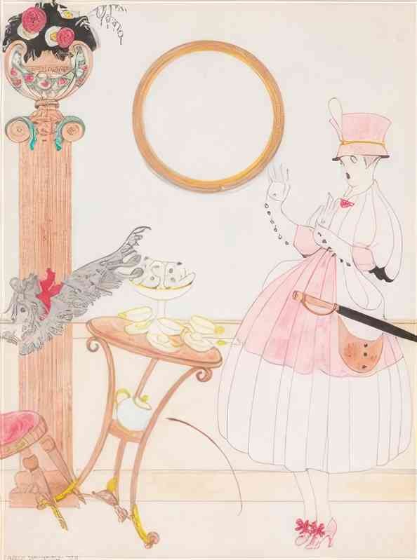 gerda wegener a little rascal Art A4 Photo Print