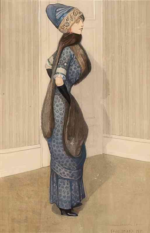 gerda wegener a noble woman Art A4 Photo Print