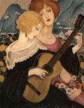 gerda wegener air de capri Art A4 Photo Print