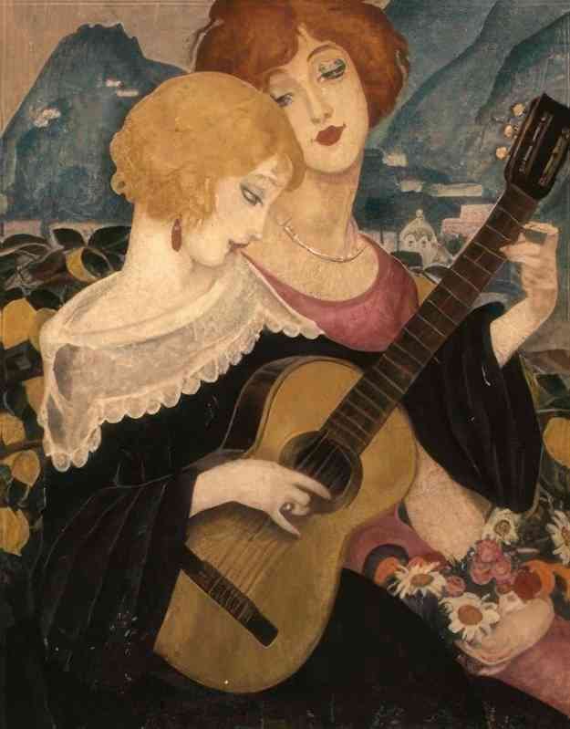 gerda wegener air de capri Art A4 Photo Print