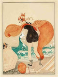 gerda wegener badepiger Art A4 Photo Print UK