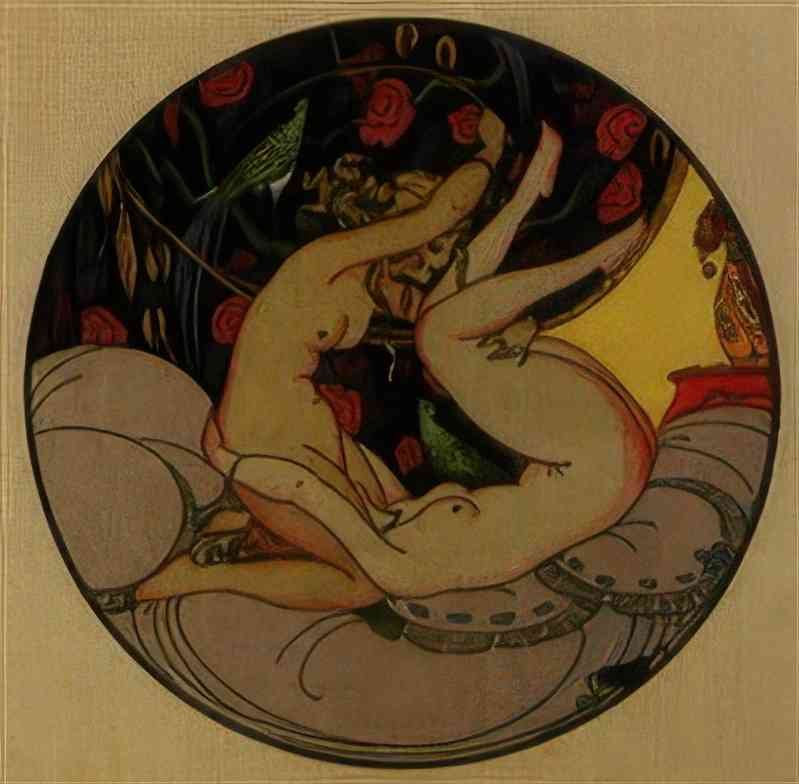 gerda wegener circling Art A4 Photo Print