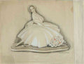 gerda wegener composition with ballet girl Art A4 Photo Print