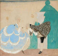 gerda wegener composition with figures(1) Art A4 Photo Print