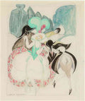 gerda wegener compositions with figures Art A4 Photo Print