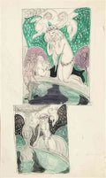 gerda wegener compositions with women Art A4 Photo Print