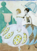 gerda wegener crinolines Art A4 Photo Print