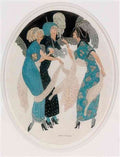gerda wegener de tre gratier Art A4 Photo Print UK
