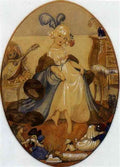 gerda wegener den lille danserinde Art A4 Photo Print UK