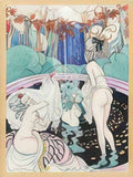 gerda wegener deux baigneuses dans un parc Art A4 Photo Print