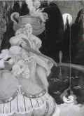 gerda wegener elegant et pierrot(1) Art A4 Photo Print