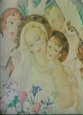 gerda wegener englene spiller for maria og barnet Art A4 Photo Print