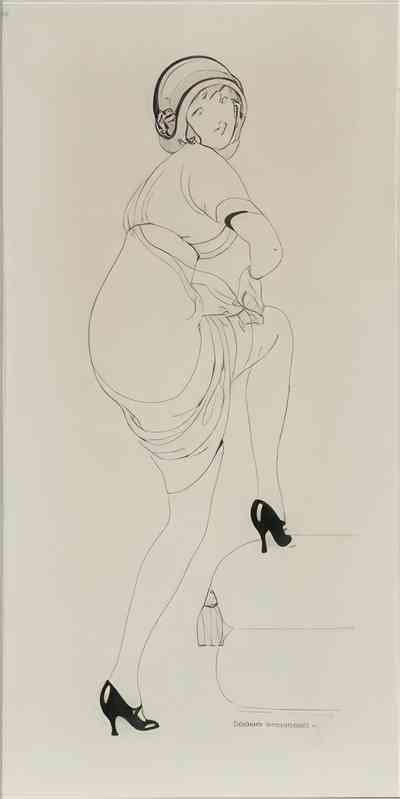 gerda wegener figure Art A4 Photo Print