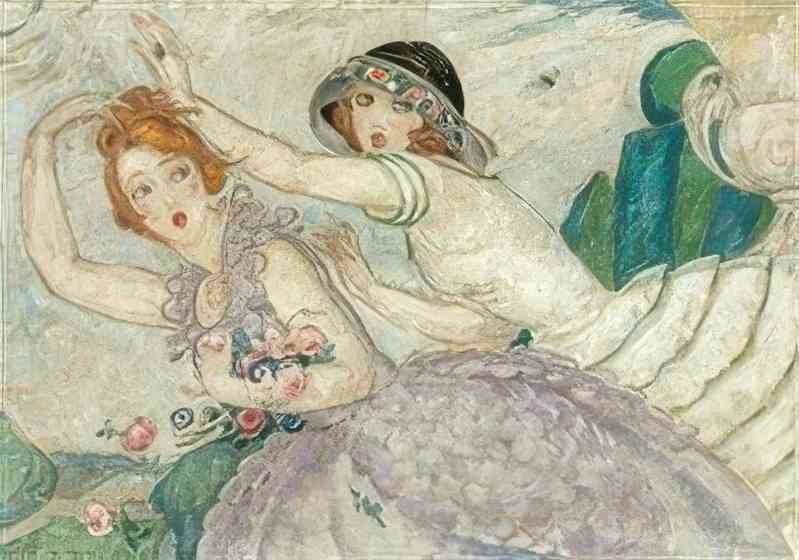 gerda wegener la guepe (the wasp) Art A4 Photo Print UK
