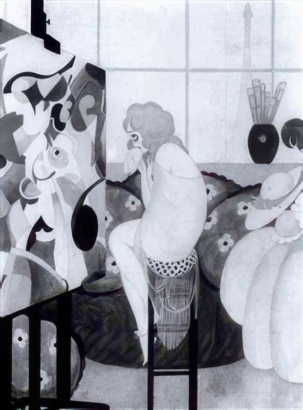 gerda wegener la petite modele(1) Art A4 Photo Print