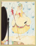 gerda wegener lady in a low cut costume Art A4 Photo Print