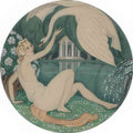 gerda wegener leda und der schwan Art A4 Photo Print UK