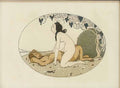 gerda wegener les delassements deros Art A4 Photo Print