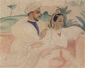 gerda wegener marokkansk par Art A4 Photo Print UK