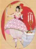 gerda wegener maskerade Art A4 Photo Print