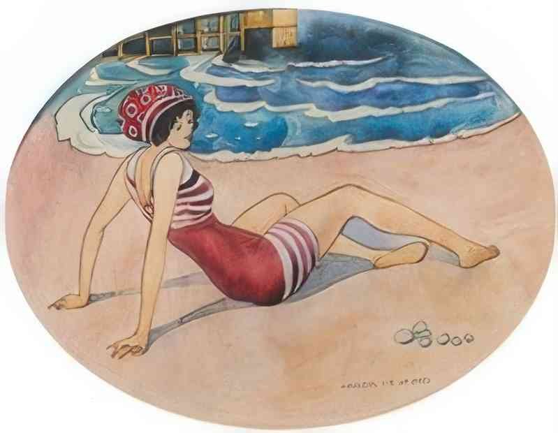 gerda wegener ohne titel Art A4 Photo Print