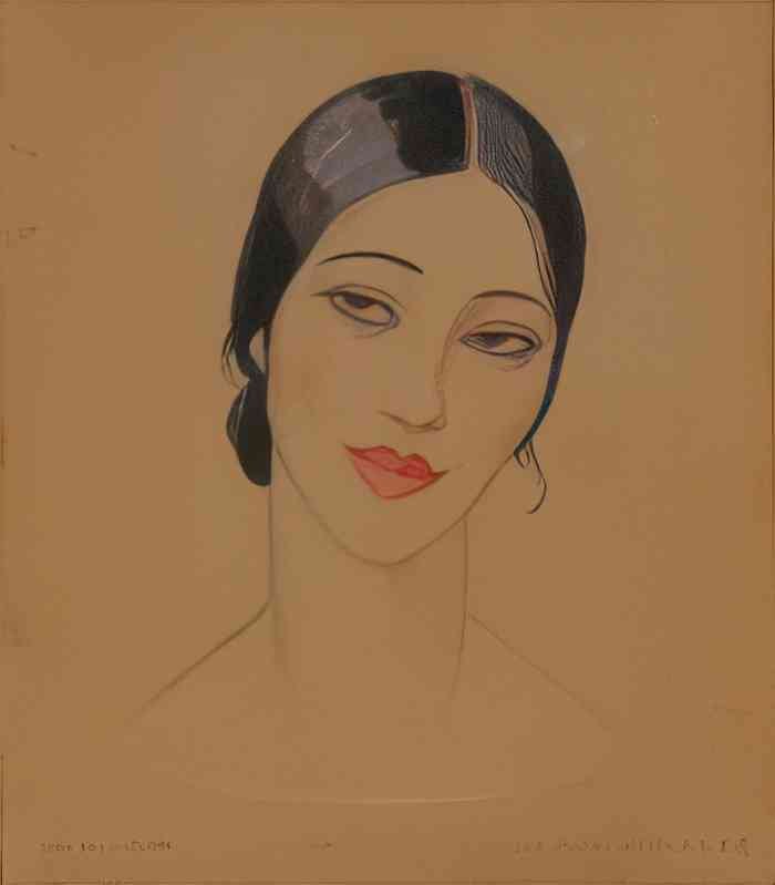 gerda wegener orientale Art A4 Photo Print