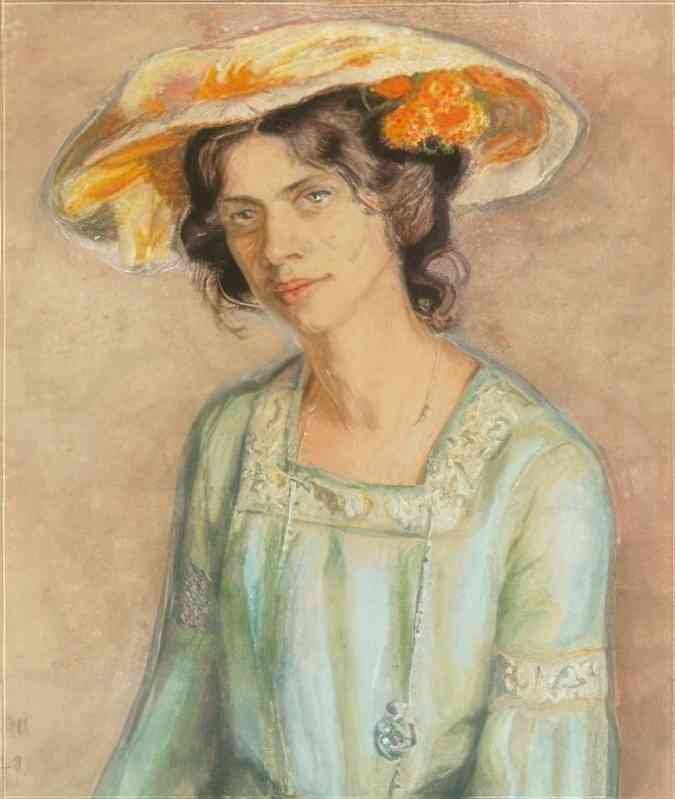 gerda wegener portraet af ellen ewald Art A4 Photo Print