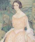 gerda wegener portraet af lillian lauritzen Art A4 Photo Print