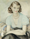 gerda wegener portraet af ung pige Art A4 Photo Print