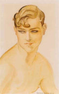 gerda wegener portraet formentlig af einar wegener sminket som lili elbe Art A4 Photo Print