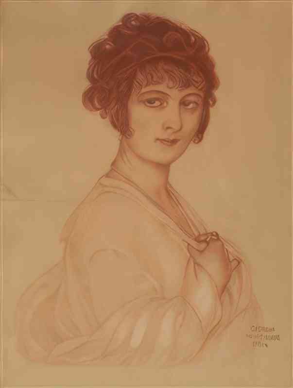 gerda wegener portrait of lili elbe Art A4 Photo Print